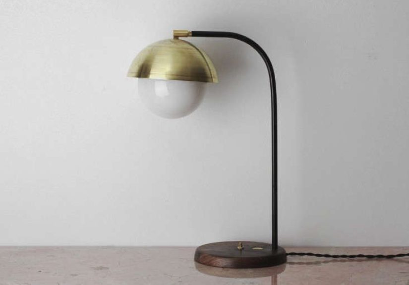 Allied Maker's Brass Dome Lamp