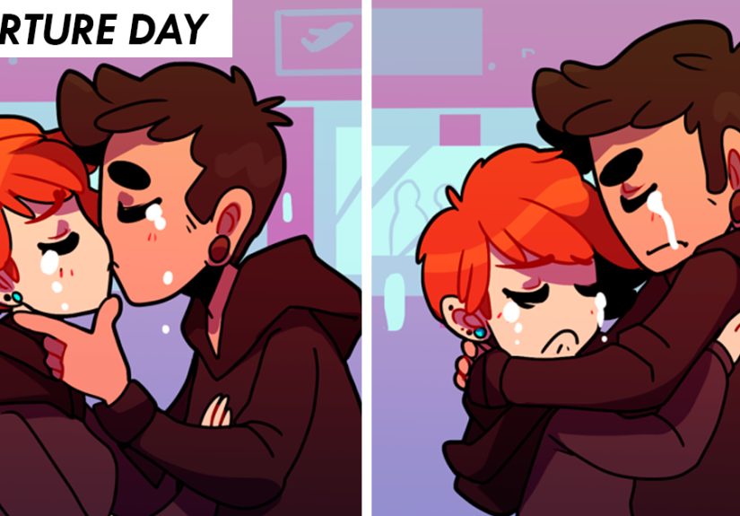 Artist Illustrates Her Long Distance Relationship Struggles And Joys