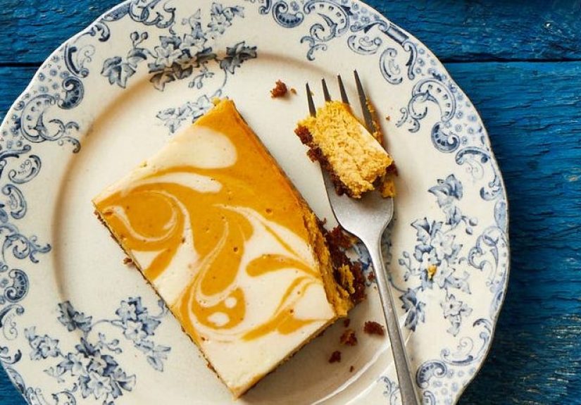 Best Pumpkin Cheesecake Bars Recipe - How to Make Pumpkin Cheesecake Bars