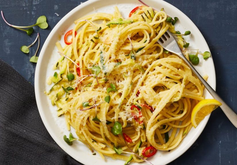Best Zucchini Linguine Recipe - How To Make Zucchini Linguine