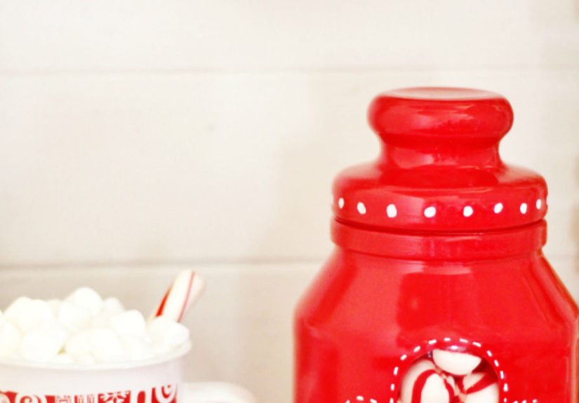 Easy DIY Gingerbread Man Christmas Candy/Cookie Jar
