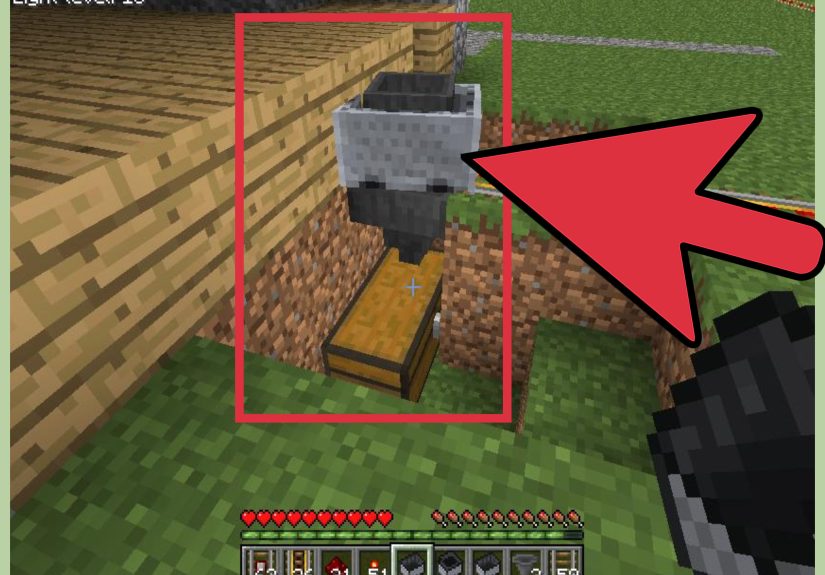 How to Craft a Hopper in Minecraft: 12 Steps