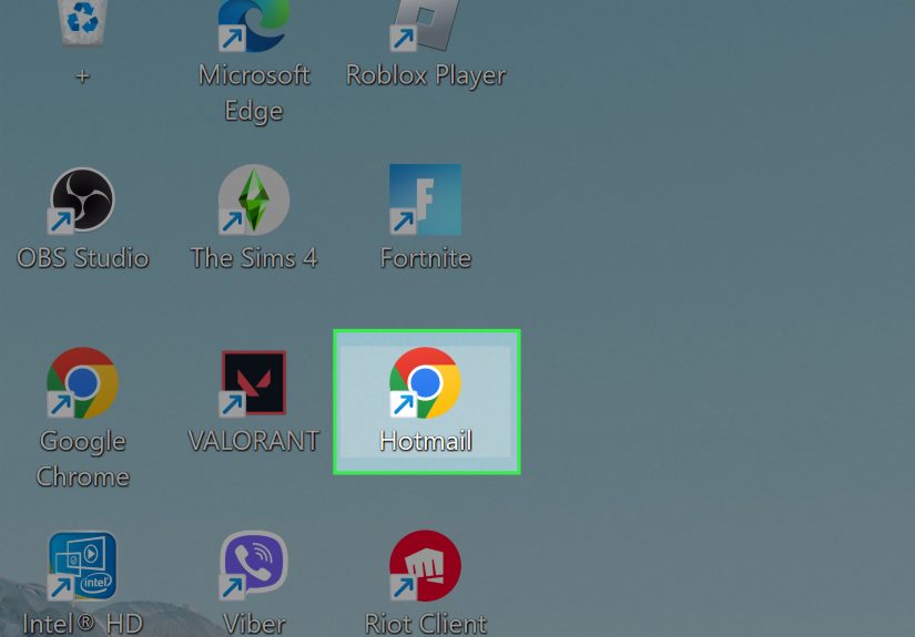 How to Put Hotmail on My Desktop: 5 Steps