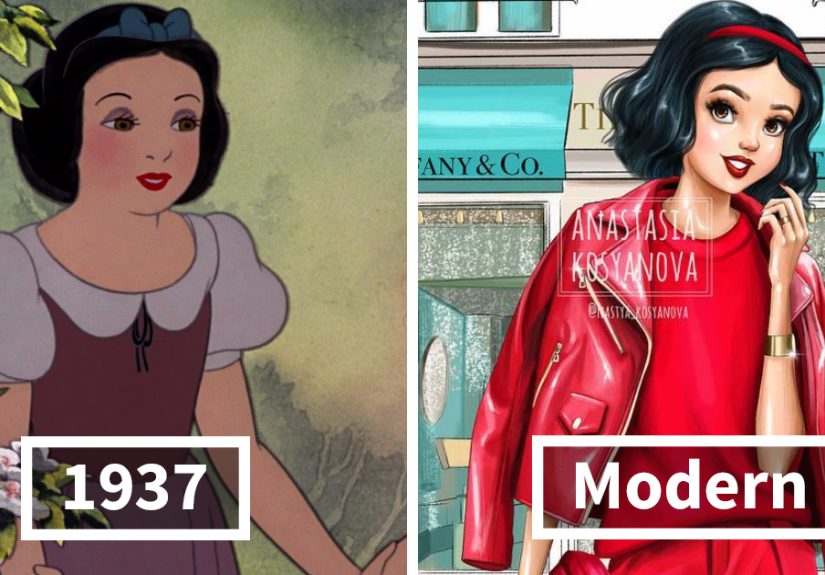 If Disney Princesses Discovered Today’s Luxury Fashion Brands (19 Pics)