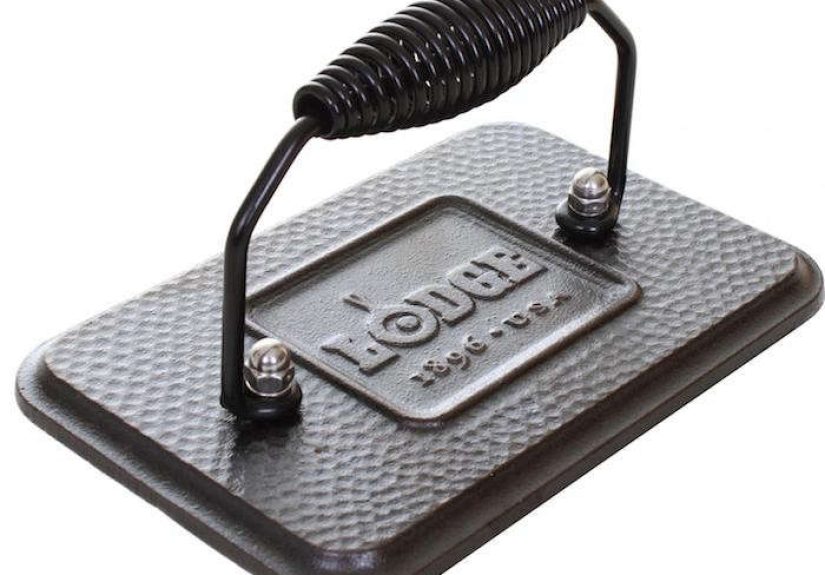 Lodge Logic Cast-Iron Grill Press