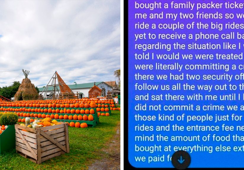 Pumpkin Farm Kicks Out Karen Who Brought A Snake To Its Territory, She Threatens To Go To The Press, Gets Shut Down By The Owner