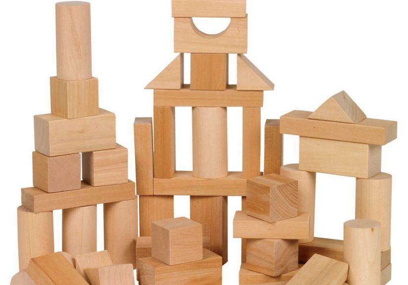 Ryan's Room Wooden Toys Bag O' Blocks