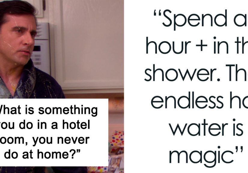 Someone Asked “What Is Something You Do In A Hotel, You Never Do At Home?”, And 29 People Delivered