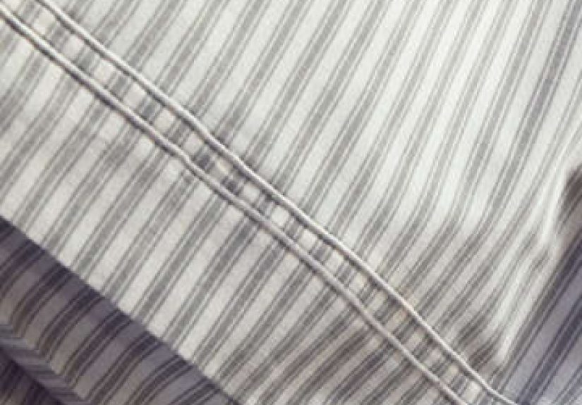 Ticking Stripe Bed Linens
