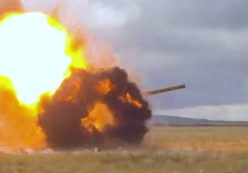 Watch This Tank Shoot Down a Rocket